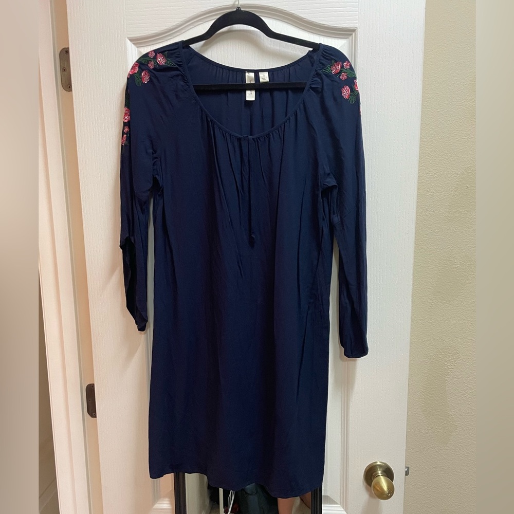 Blue dress